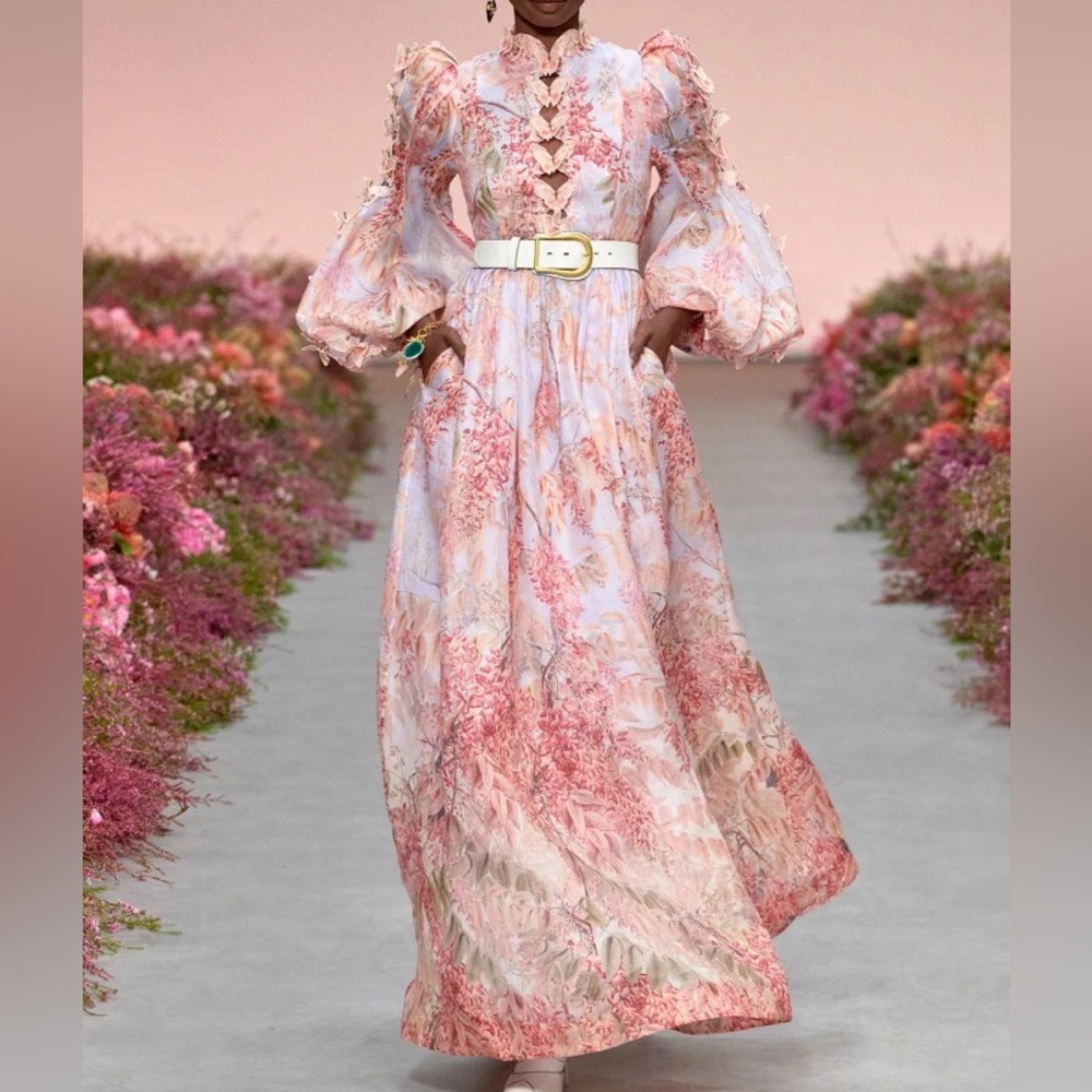 ZIMMERMANN Botanica Butterfly Maxi Dress.